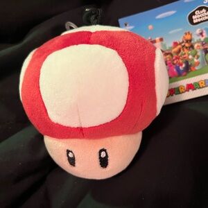 Mario mushroom keychain